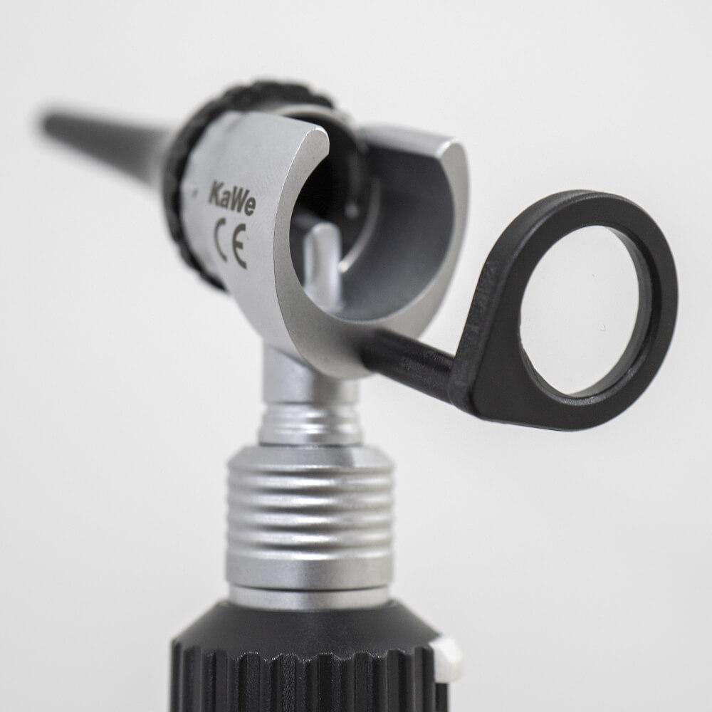 01.11136.001 KaWe ветеринарен отоскоп EUROLIGHT VET C30, отворен, (к-т с ушни спекулуми Ø 4.0,5.0,7.0 мм)