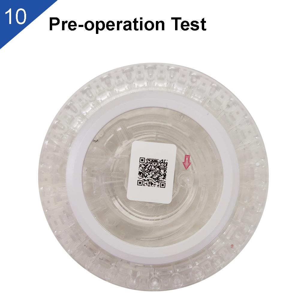 PRE-OPERATION 10 Диагностичен диск за ветеринарен биохимичен анализатор Seamaty 