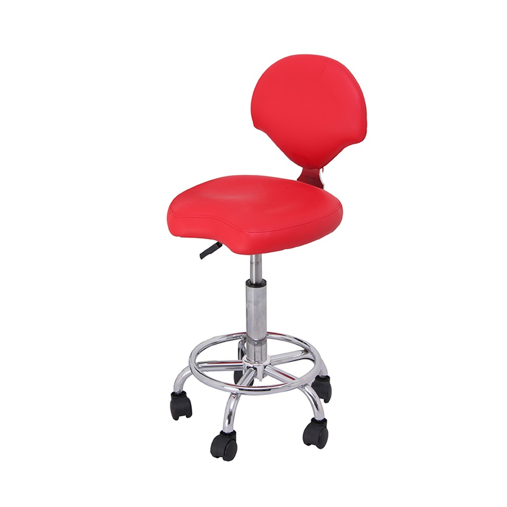 Операторски стол с облегалка Back-Rest, червен (GC-001)