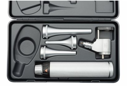 [15602179] Heine SLIT LED HQ вет отоскоп к-т с 2.5V с дръжка и спекулуми